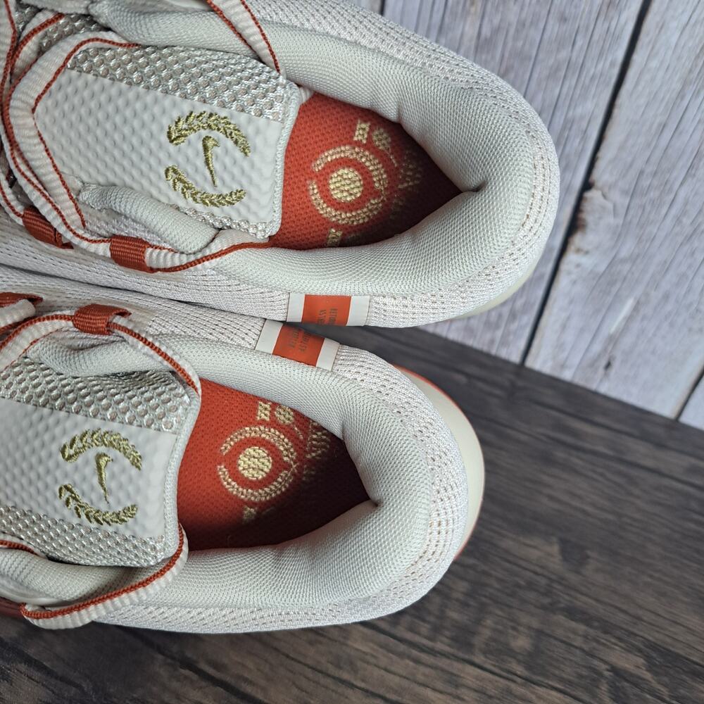 Nike Zoom GP Challenge 1 Premium Hard Court Shoe Women's Sz 8.5 Sanddrift Rust - Picture 7 of 9